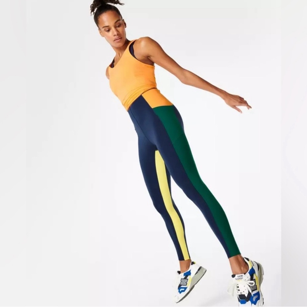 Sweaty Betty Color Block Leggings